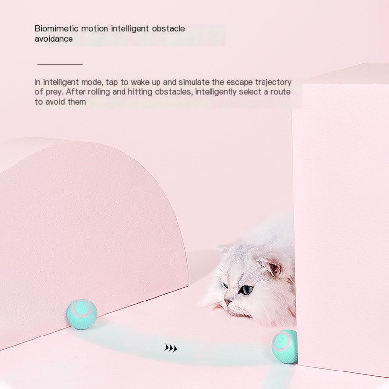 Electric Rechargeable Cat Toy Ball for Pets