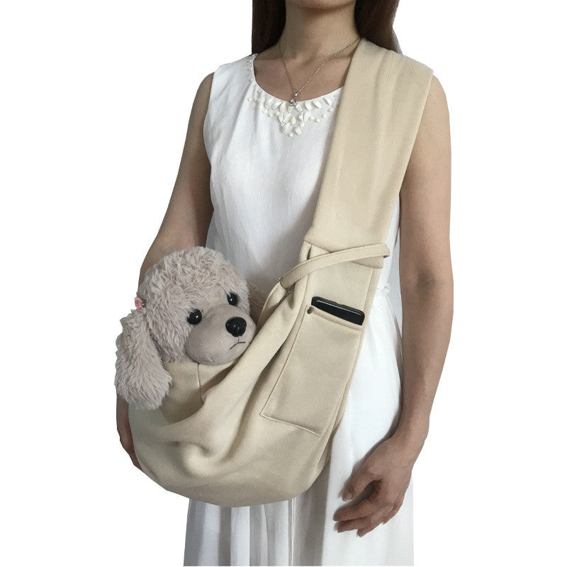 Breathable Mesh Shoulder Bag for Pets