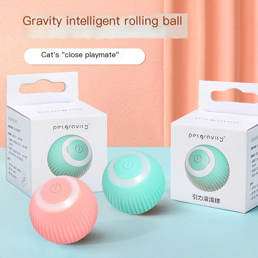 Electric Rechargeable Cat Toy Ball for Pets