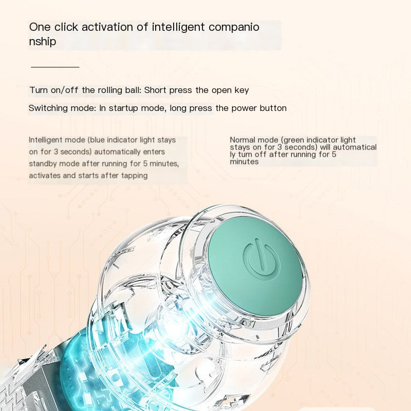 Electric Rechargeable Cat Toy Ball for Pets